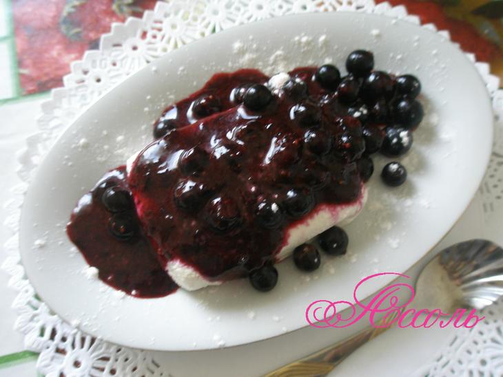 Десерт из смородины и черники "вlueberry": шаг 3