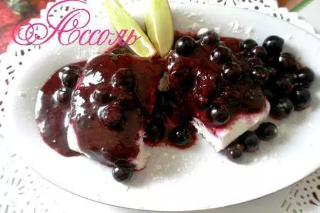 Десерт из смородины и черники "вlueberry": шаг 4