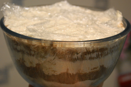 Творожное и творожно-шоколадное мороженое с грецкими орешками: шаг 12