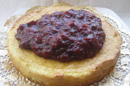 Знаменитая  "виктория" (victoria sponge) для элегантной елены (wereld).: шаг 12
