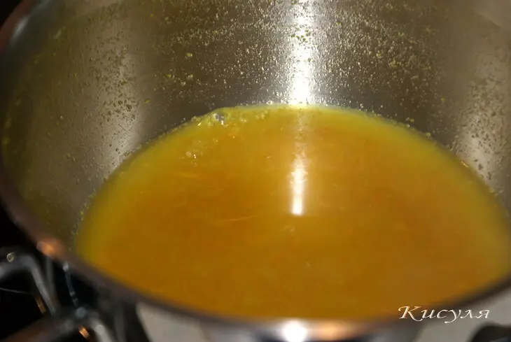 Рыбные рулетики с апельсиновым соусом: шаг 6
