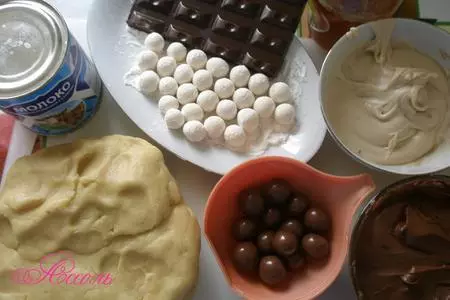 Торт "шкатулочка": шаг 1