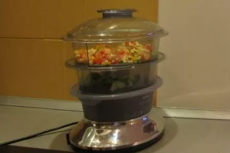 Котлетки из куринного филе с овощами "летняя мозаика": шаг 6