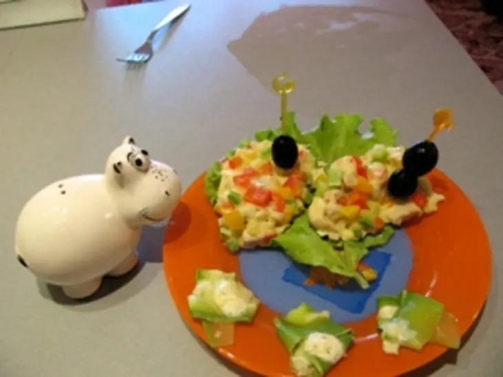 Котлетки из куринного филе с овощами "летняя мозаика": шаг 7