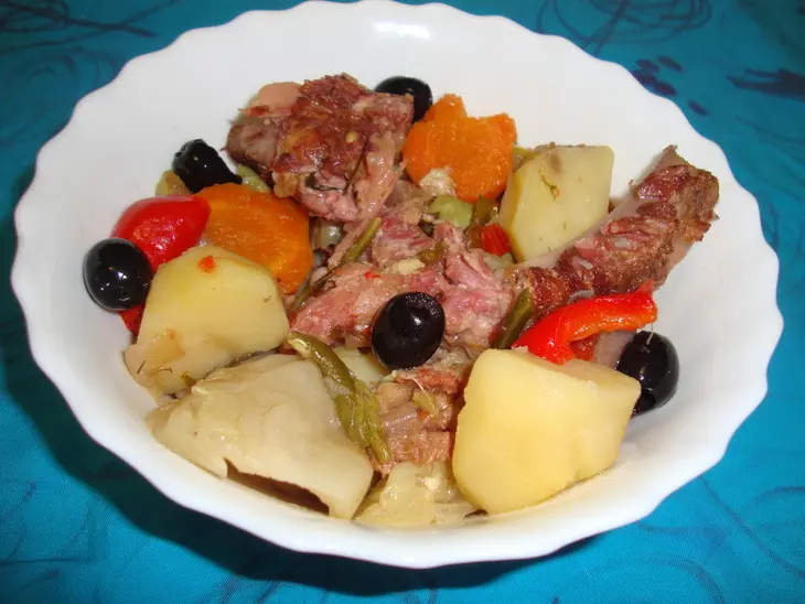 Давляма с бараньими ребрышками: шаг 10