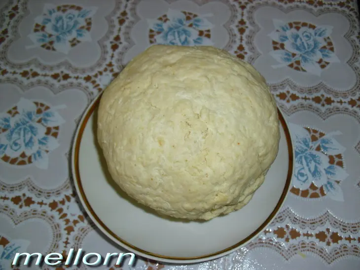 Сырный пирог с фасолью и беконом: шаг 1