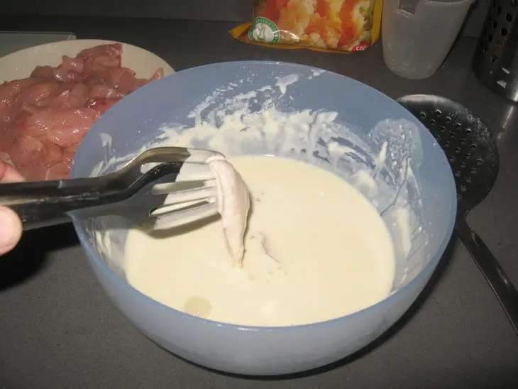 Курица в кисло-сладком соусе по-шанхайски: шаг 2