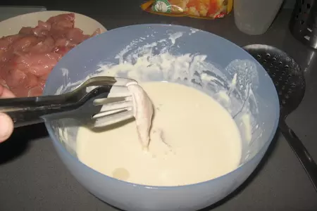 Курица в кисло-сладком соусе по-шанхайски: шаг 2