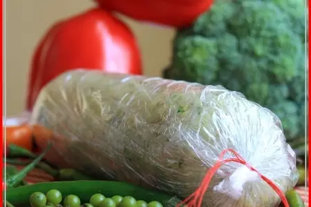 Куриная колбаса на пару с пикантным яблочным соусом: шаг 4