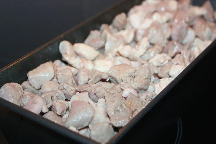 Заливная закуска «мясной микс»: шаг 7