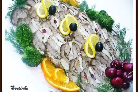 Мясной микc «барская закусочка для именниника»: шаг 14