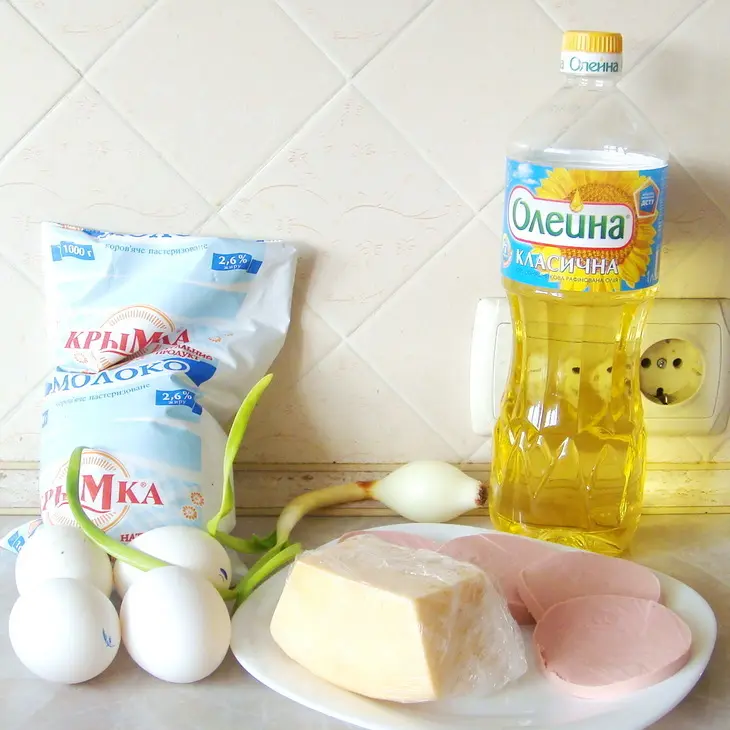 Омлет: шаг 1