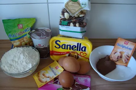 Шоколадный кекс от dr.oetker: шаг 1