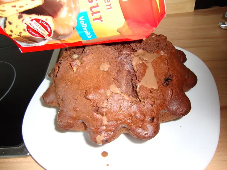 Шоколадный кекс от dr.oetker: шаг 10