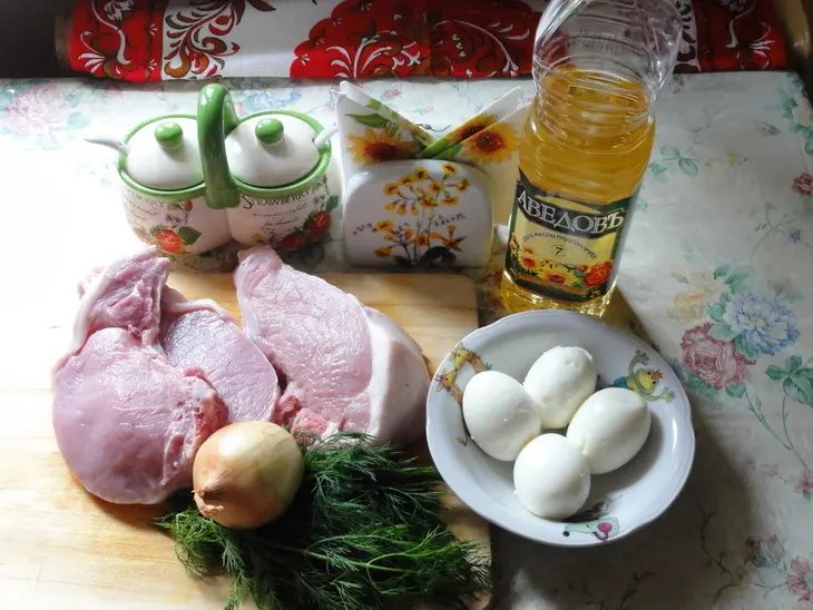 Мясные рулетики с изысканным гранатовым соусом: шаг 1