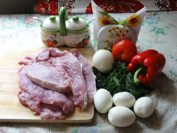 Мясные рулетики с изысканным гранатовым соусом: шаг 2