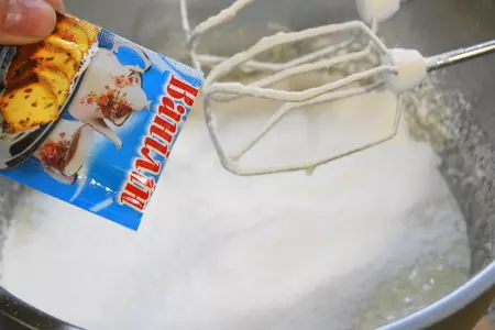 Торт с фруктами и лимонным желе: шаг 5
