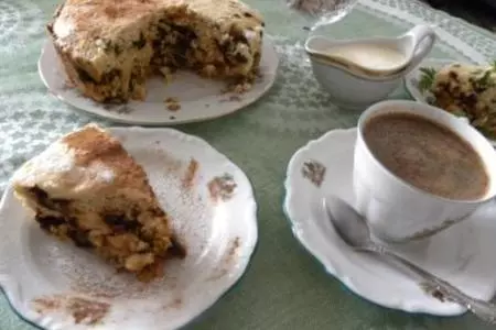 Пудинг из белой фасоли с творогом и черносливом: шаг 13