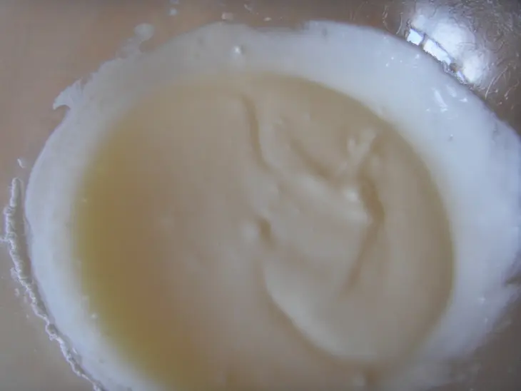 Baileys йогурт: шаг 1