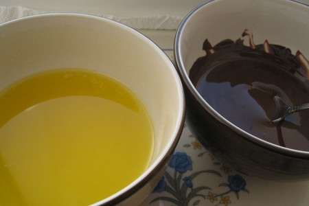 Шоколадный торт - пирог  ( sour cream and nut slice): шаг 3