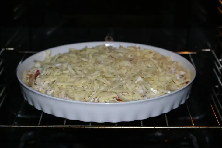 Пицца с курицей: шаг 16