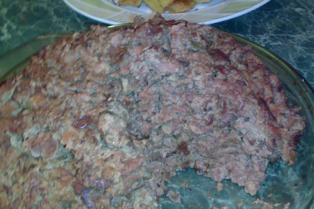 Печень рубленая печеная, с беконом да в травах, а еще картошечка поджаристая с розмарином.: шаг 14