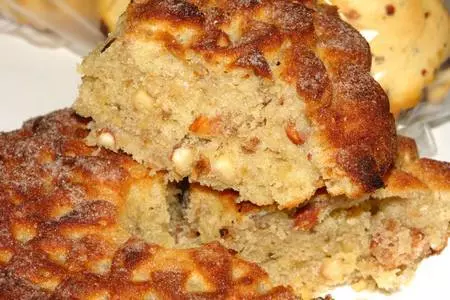 Кексы с шоколадом и банановый пирог с орехами: шаг 15