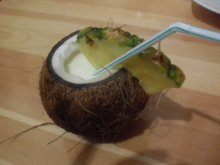 Коктейль pina colada: шаг 5