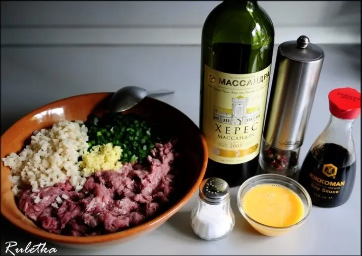 Мясные фрикадельки "львиная голова" для ксю.: шаг 4