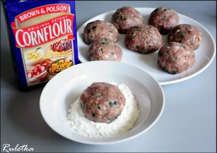 Мясные фрикадельки "львиная голова" для ксю.: шаг 5