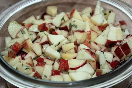 Ароматный пирог с нектаринами и розмарином: шаг 2