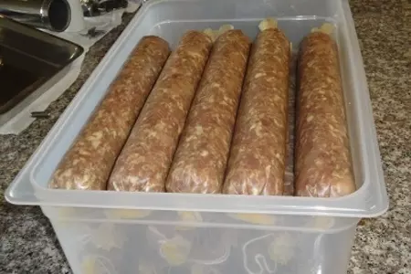 Колбаса кобулетская: шаг 7