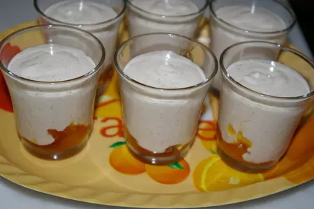 Пряный мусс с жаренными абрикосами.: шаг 7