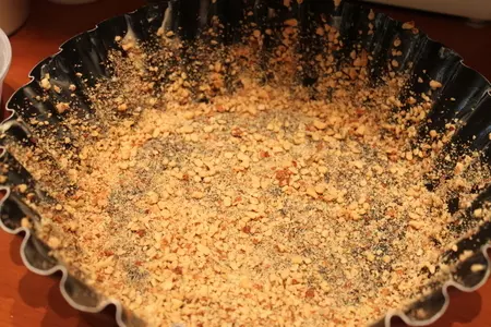 Творожная запеканка с абрикосами и миндалем: шаг 1