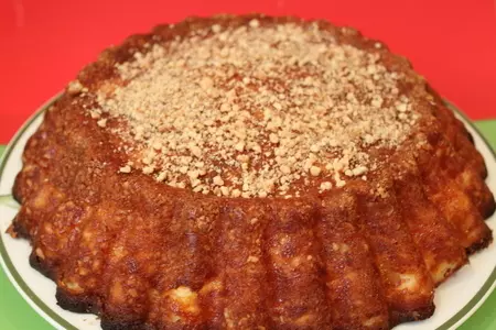 Творожная запеканка с абрикосами и миндалем: шаг 4