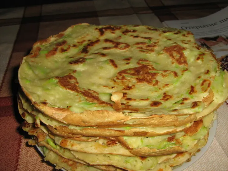 Торт кабачковый,закусочный.(дуэль): шаг 2