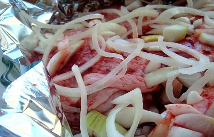 Курица  в  гранатовом  соусе: шаг 3