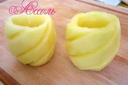 Картофельные кнедли с сыром и соусом: шаг 1