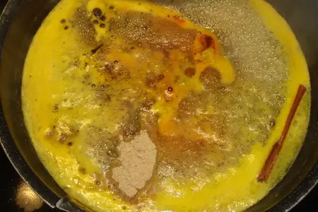Цыпленок табака в остром апельсиновом соусе: шаг 11