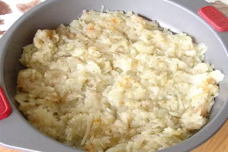 Закусочный пирог с картофельной корочкой в итальянском стиле: шаг 1