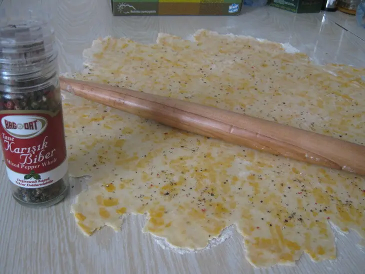 Русская версия сырных крекеров - " хрустяшки от николь" (nicoles cheddar crisps).: шаг 5
