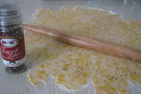 Русская версия сырных крекеров - " хрустяшки от николь" (nicoles cheddar crisps).: шаг 5