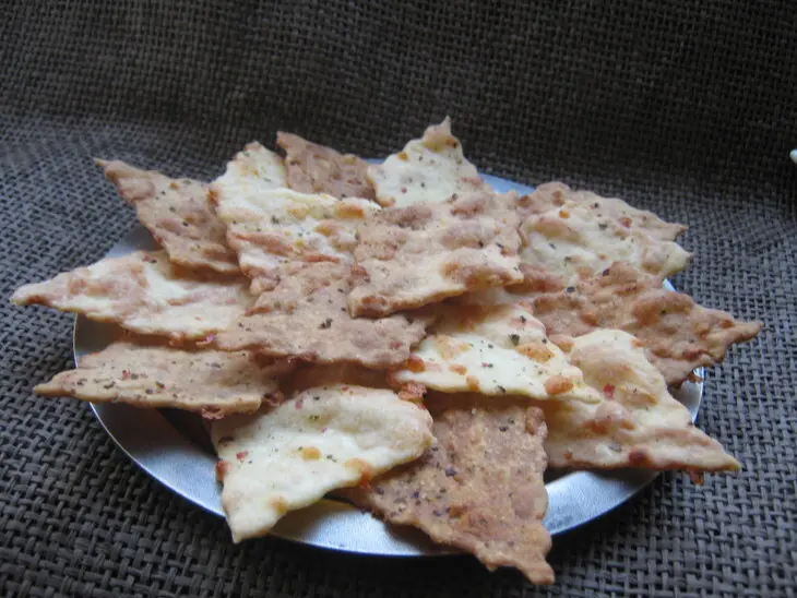 Русская версия сырных крекеров - " хрустяшки от николь" (nicoles cheddar crisps).: шаг 7