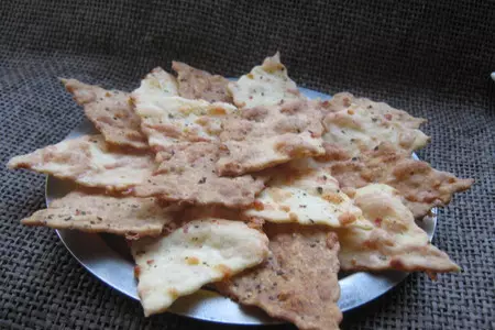 Русская версия сырных крекеров - " хрустяшки от николь" (nicoles cheddar crisps).: шаг 7