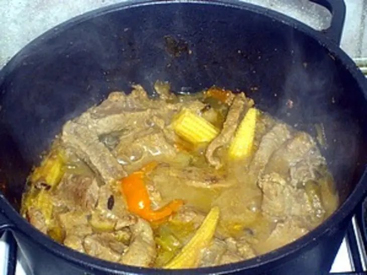 Мясо с устричным соусом: шаг 5