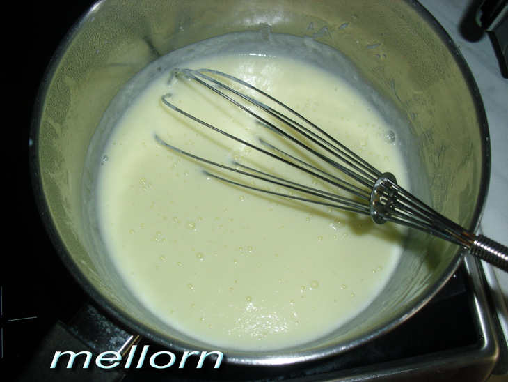 Молочно-цитрусовый десерт "апельсиновые брызги": шаг 3