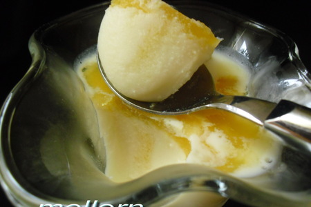 Молочно-цитрусовый десерт "апельсиновые брызги": шаг 6