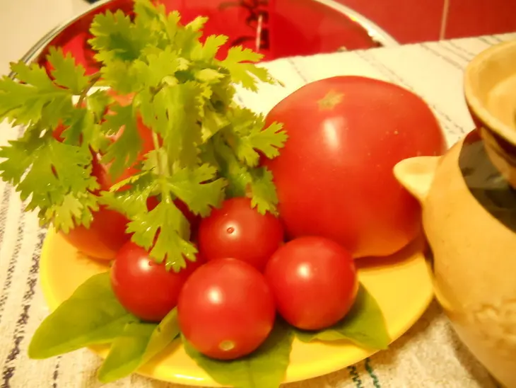 Чанахи с  мясом, с перцем, с сердцем!!!)): шаг 2