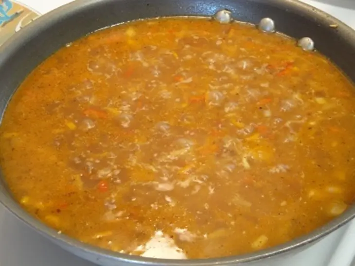 Кальмары с рисом,чесноком и имбирем: шаг 5