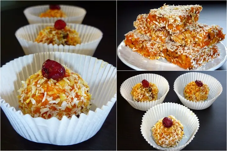 Морковные сладости с орехами: шаг 4